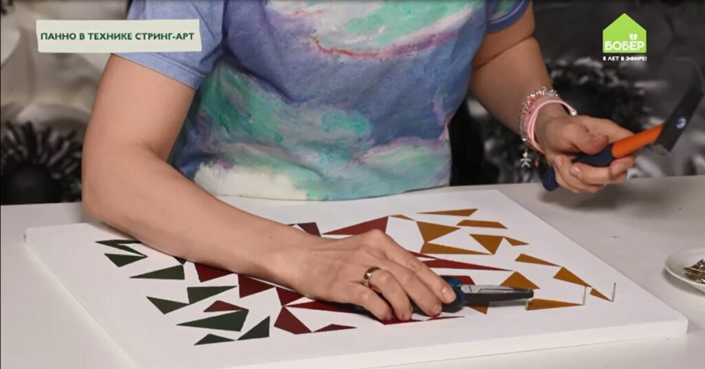Как сделать стринг-арт своими руками: забиваем гвозди